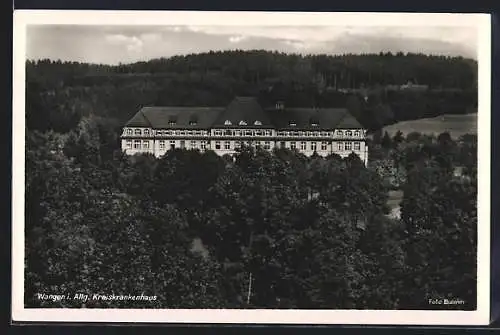 AK Wangen i. Allg., Blick auf das Kreiskrankenhaus