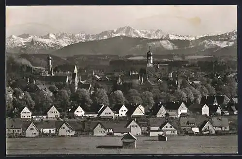 AK Schongau, Blick gegen die Zugspitze