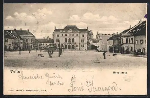 AK Tulln, Geschäfte am Hauptplatz