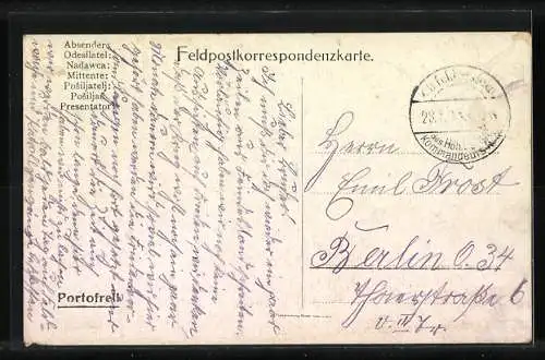 AK Portrait Kaiser Franz Josef I. von Österreich im Ehrenkranz, Eichenlaub, Tannengrün