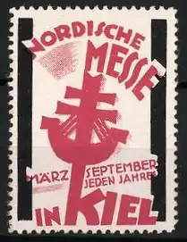 Reklamemarke Kiel, Nordische Messe, Messelogo