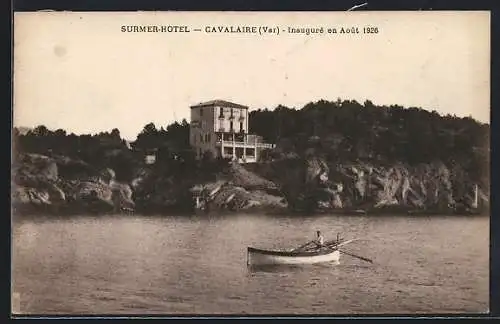 AK Cavalaire, Surmer-Hotel (Inaugurè en Aout 1926)