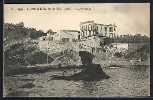 AK Agay, L`hôtel et le rocher de Rate-Pénate, la corniche d`Or