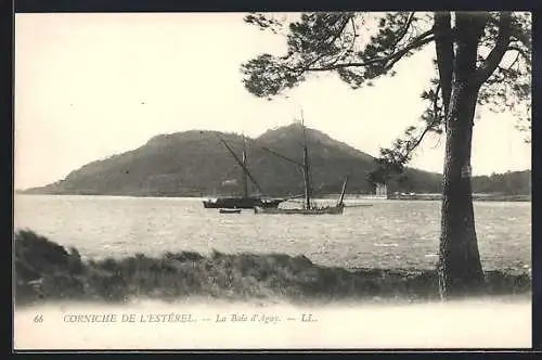 AK Agay, corniche de l'Esterel, la bai d'Agay