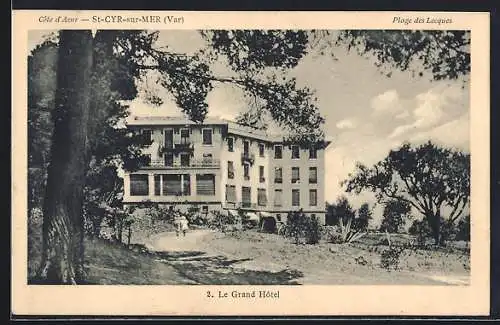 AK Saint-Cyr-sur-Mer, Le Grand Hotel