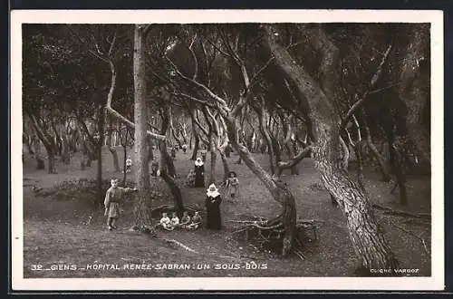 AK Giens, Hopital Renèe-Sabran, un sous-Bois