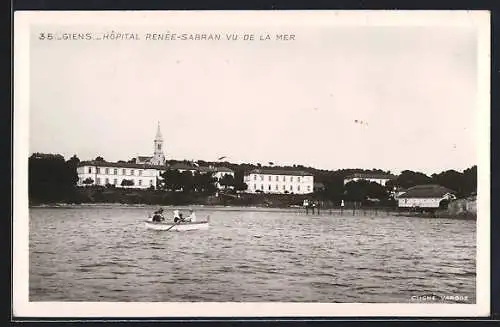 AK Giens, Hopital Renèe-Sabran vu de la Mer