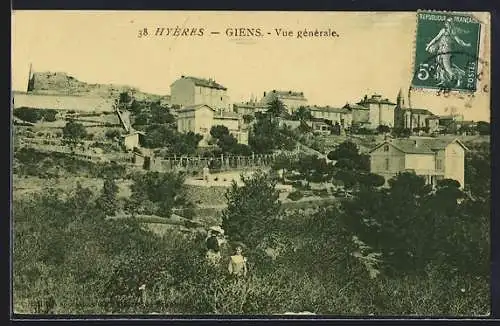 AK Hyères-Giens, Vue gènèrale