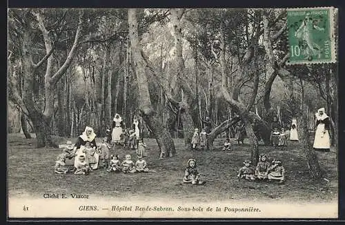 AK Giens, Hopital Renèe-Sabran, Sous-bois de la Pouponnière