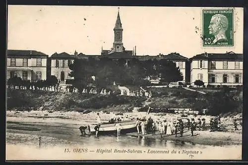 AK Giens, Hopital Renèe-Sabran-Lancement du Neptune