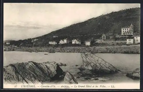 AK Anthéor-Cap-Roux, la grand-hôtel et les villas