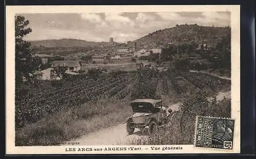 AK Les Arcs-sur-Argens, Vue gènèrale