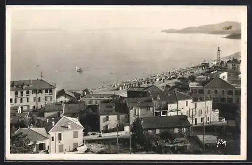 AK Le Lavandou, Vue Gènèrale sur la Plage