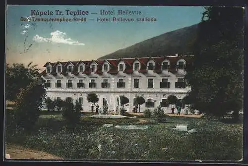 AK Kùpele Tr. Teplice, Hotel Bellevue