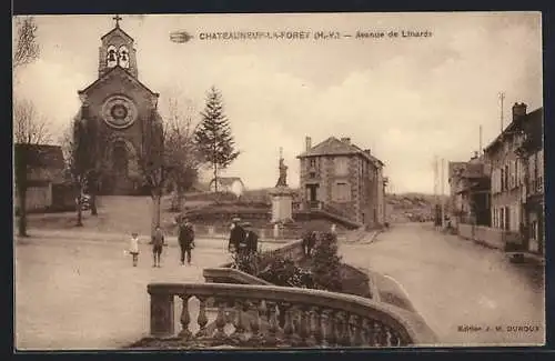 AK Chateauneuf-la-Foret, Avenue de Linards