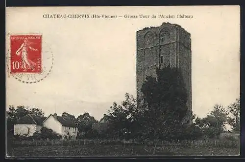 AK Chateau-Chervix, Grodde Tour de l`Ancien Chateau