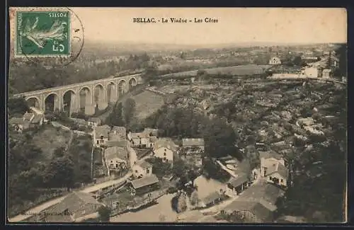 AK Bellac, Le Viaduc les Côtes