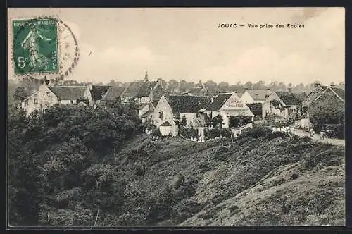 AK Jouac, Vue prise des Ecoles