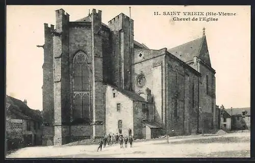 AK Saint-Yrieix, Chevet de l`Eglise