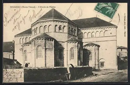 AK Solignac, L`Abside de l`Èglise