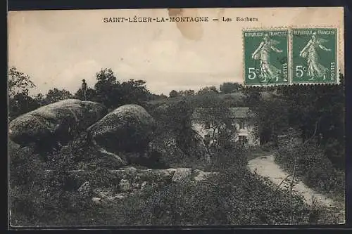 AK Saint-Lèger-la-Montagne, Les Rochers