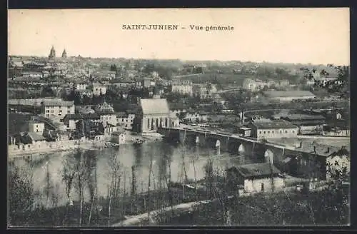 AK Saint-Junien, Vue gènèrale