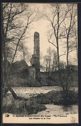 AK Le Chalard, les Ruines de la Tour