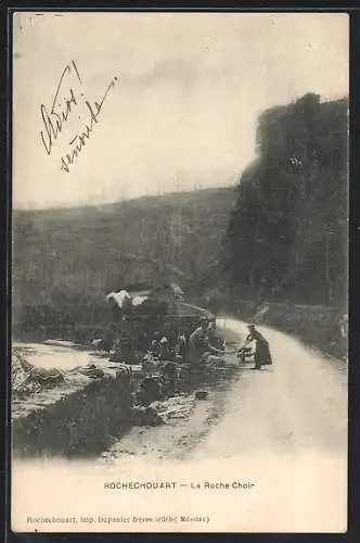 AK Rochechouart, La Roche-Choir