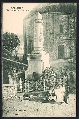 AK Solignac, Monument aux morts