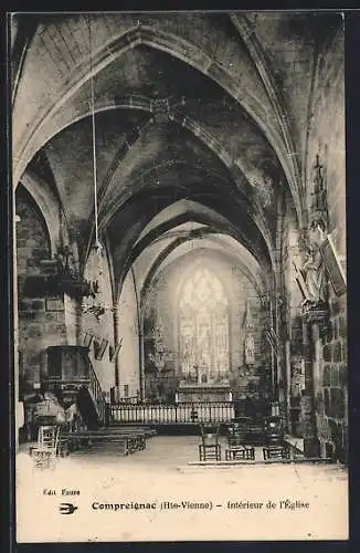 AK Compreignac, Intèrieur de l`Èglise