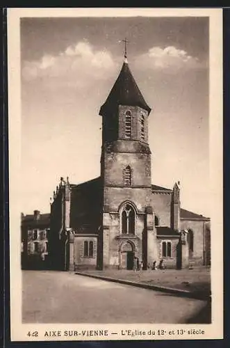 AK Aixe-sur-Vienne, L`Èglise