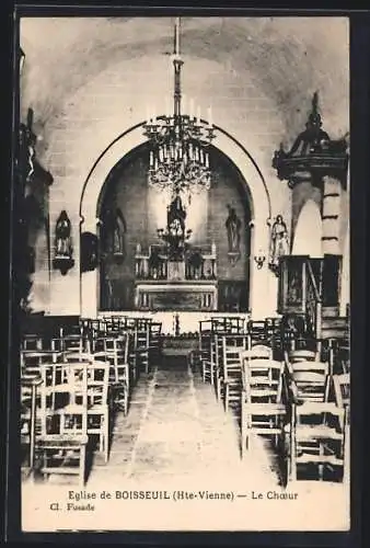 AK Boisseuil, Intèrieur de Eglise-Le Choeur