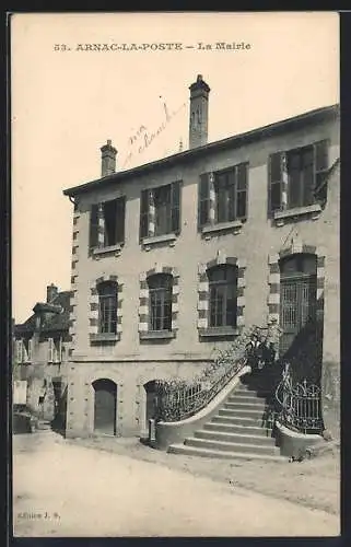 AK Arnac-la-Poste, La Mairie