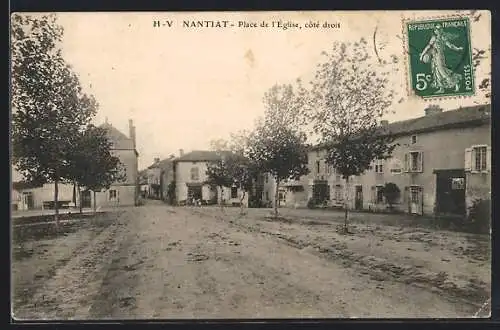 AK Nantiat, Place de l`Eglise