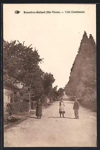 AK Bussière-Galant /Hte-Vienne, Petit Charbonnier