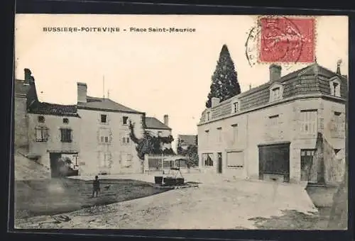 AK Bussière-Poitevine, Place Saint-Maruice