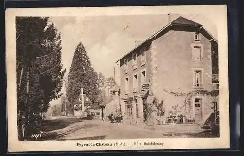 AK Peyrat-le-Château, Hôtel Boisdeletang