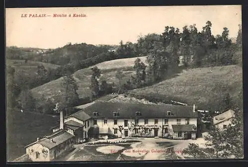 AK Le Palais, Moulin à Kaolin, Mühle