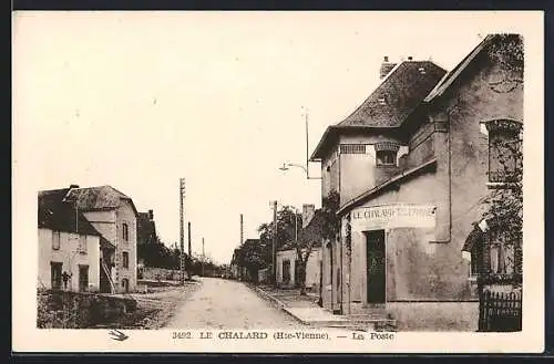 AK Le Chalard /Hte-Vienne, La Poste