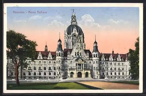 AK Hannover, Neues Rathaus