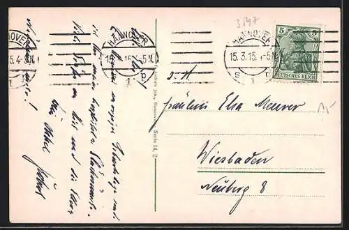 AK Hannover, Neues Rathaus