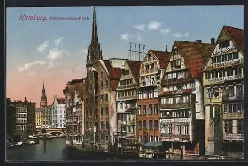 AK Alt-Hamburg, Deichstrassen-Fleth