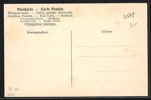 AK Düsseldorf, Königsallee mit Passanten