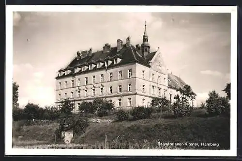 AK Hamberg, Salvatorianer-Kloster mit näherer Umgebung