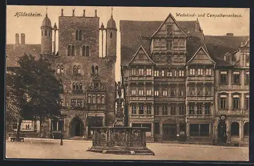 AK Hildesheim, Wedekind- u. Tempelherrenhaus