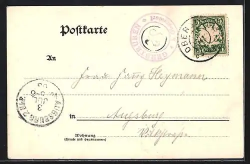 AK Gerstruben, Ortsansicht mit Höfats
