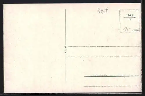 AK Mittenwald a. Isar, Obermarkt mit bunter Hausfassade