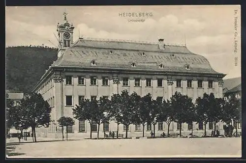 AK Heidelberg, Universität hinter Bäumen