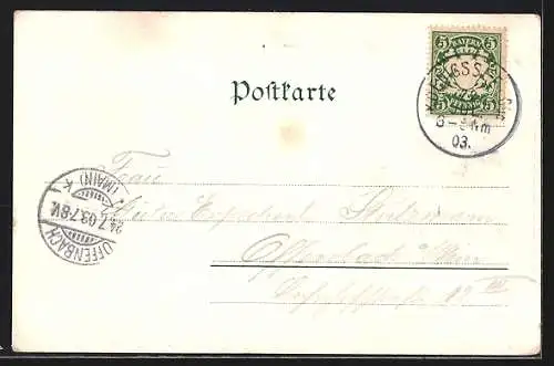AK Berchtesgaden, Ortsansicht vom Malerhügel