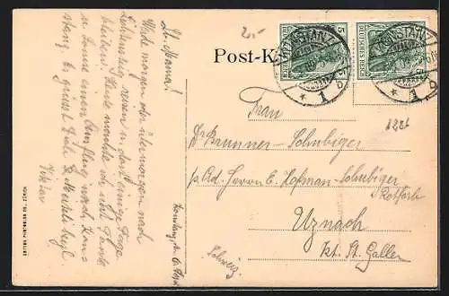 AK Konstanz, Schiffe im Hafen